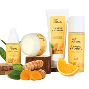 Private Label Turmeric & Vitamin C Skincare Set